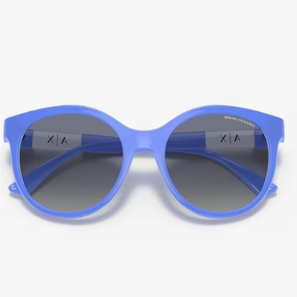 Armani Exchange AX41208 Fashion 54MM Opaline Blue Sunglasses main image 14